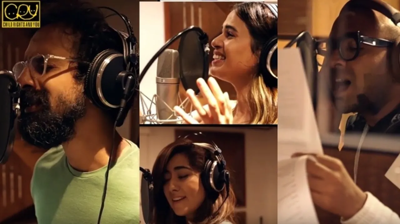 CRY launches Bachpan Ki Dhun ft. Ankur Tewari, Benny Dayal, Shalmali Kholgade and Jonita Gandhi ahead of Children's Day