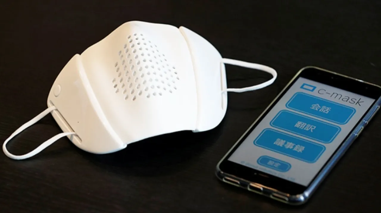 A new face mask that can transcribe and translate conversations points at the future