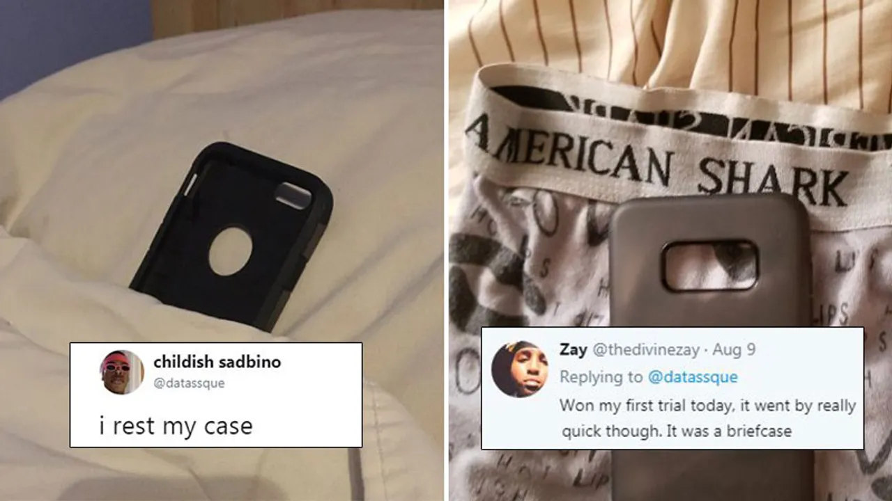 Just random Twitter users with a series of phone case puns