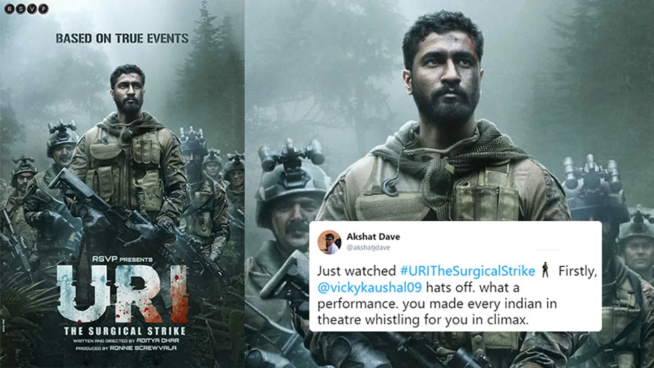 #TwitterReacts: URI: The Surgical Strike - The Vicky Kaushal starrer creates noise....