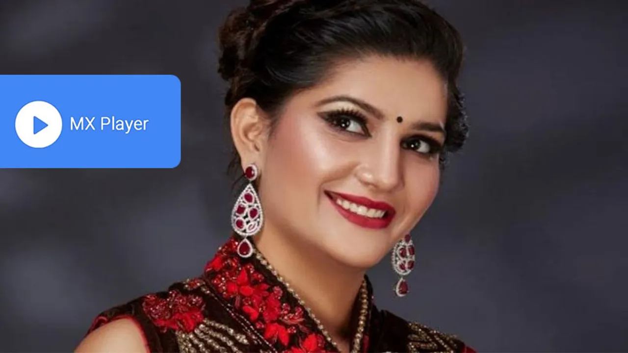 MX Player announces an exclusive partnership with entertainer Sapna Choudhary