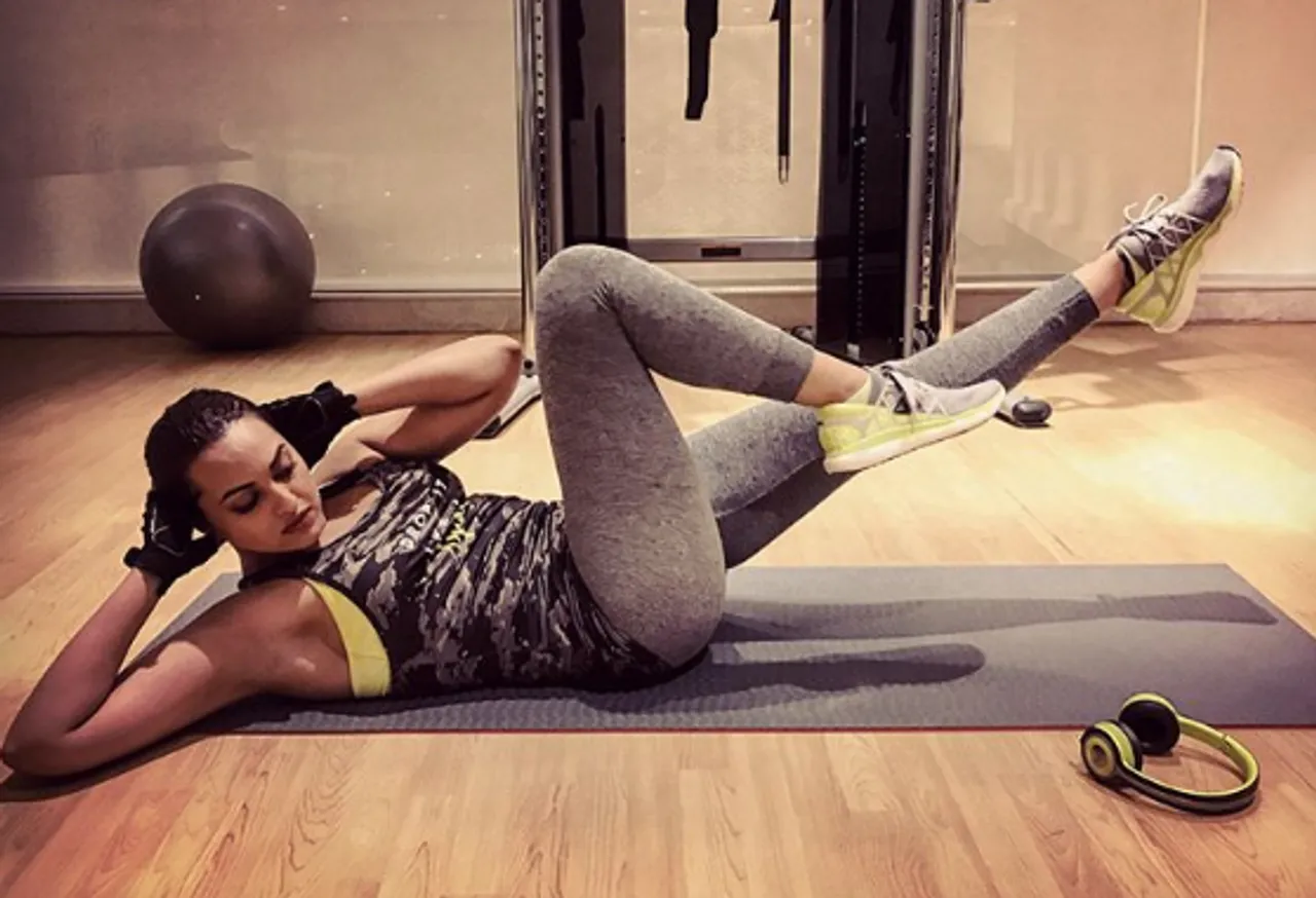 Sonakshi Sinha is setting high fitness goals with her workout routine