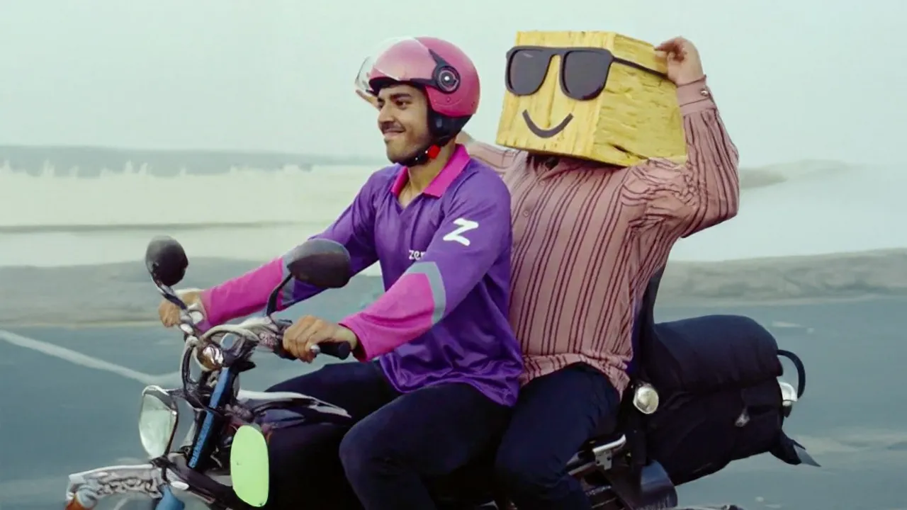 Zepto's festive campaign