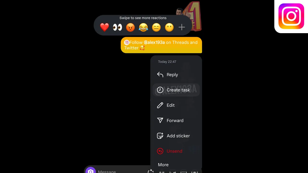  Instagram experiments with AI-powered task assignment feature in DMs