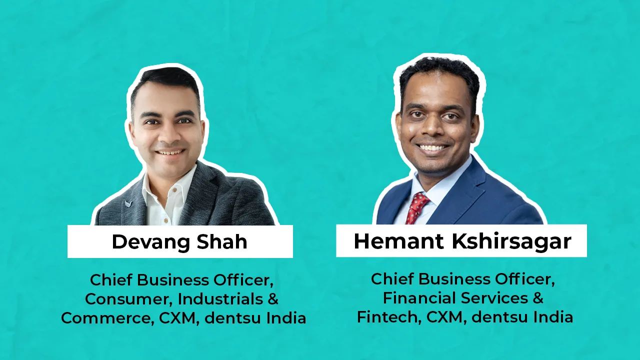 Dentsu India names Devang Shah and Hemant Kshirsagar as Chief Business Officers