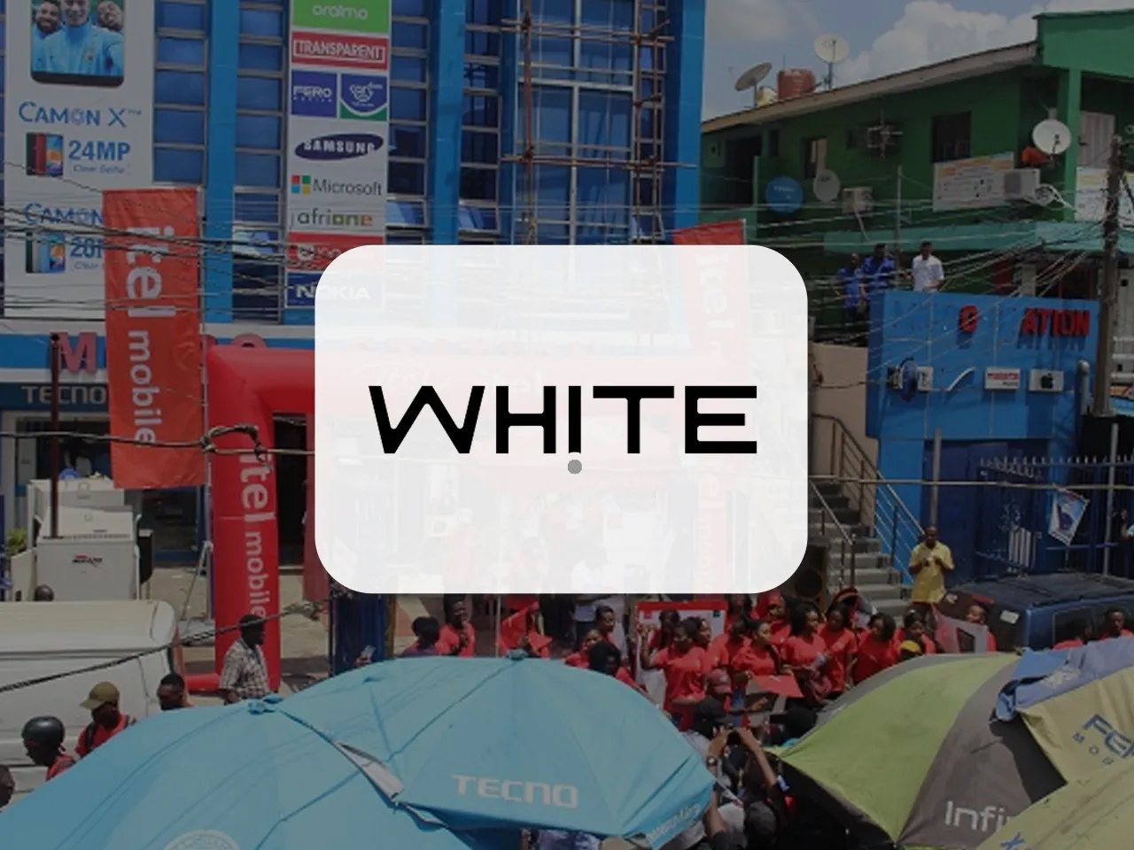 White rebrands; unveils a new logo