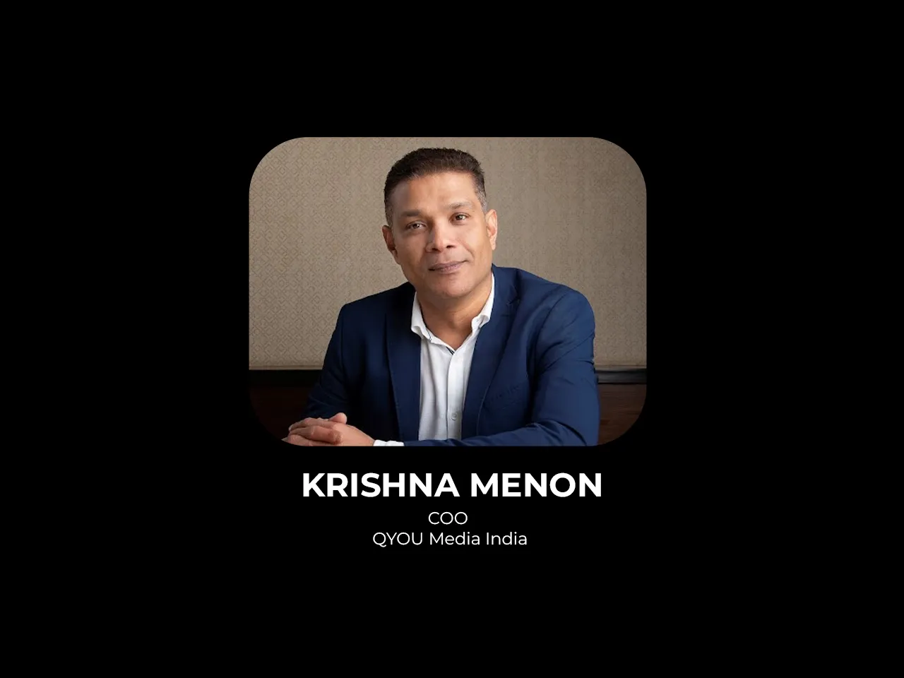 Krishna Menon on CTV