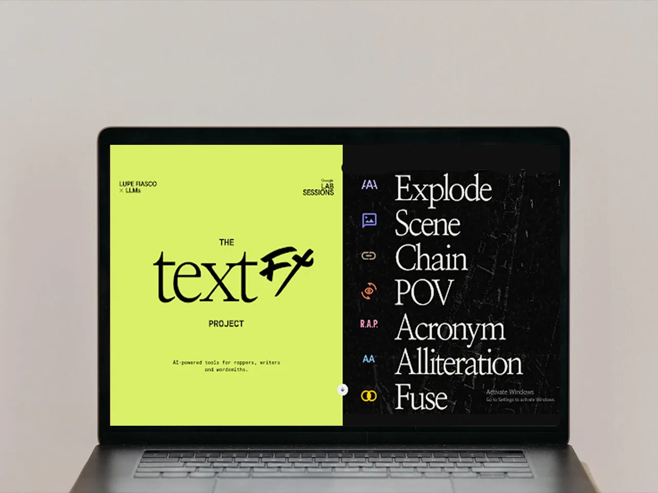 TextFX: A promising AI tool for creative writing