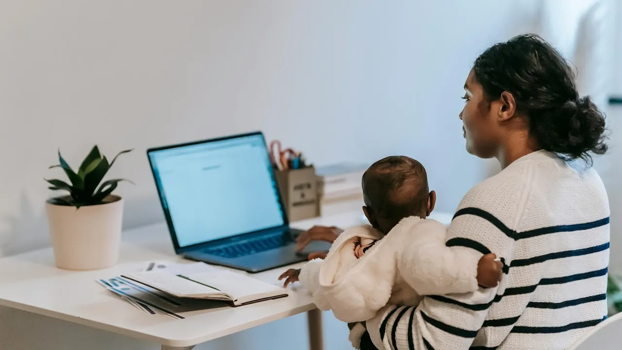 How can ad agencies support women returning post-maternity leave?
