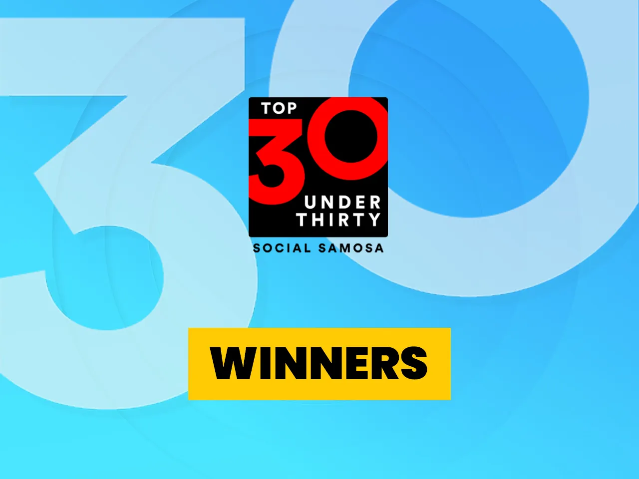 #SS30Under30: Winners for the fifth edition are here!