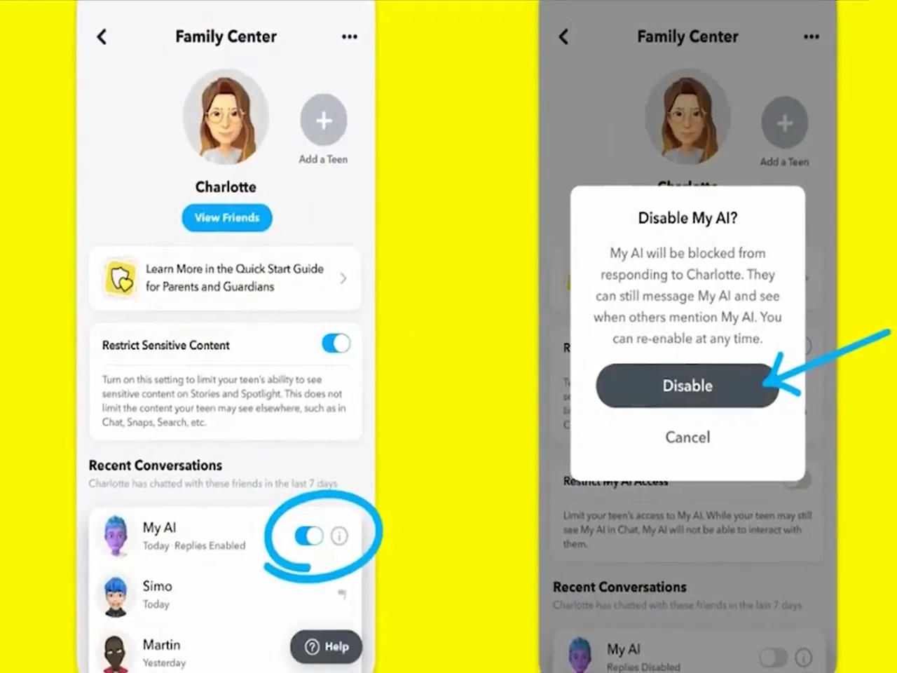 Snapchat introduces parental controls to limit teens' usage of My AI