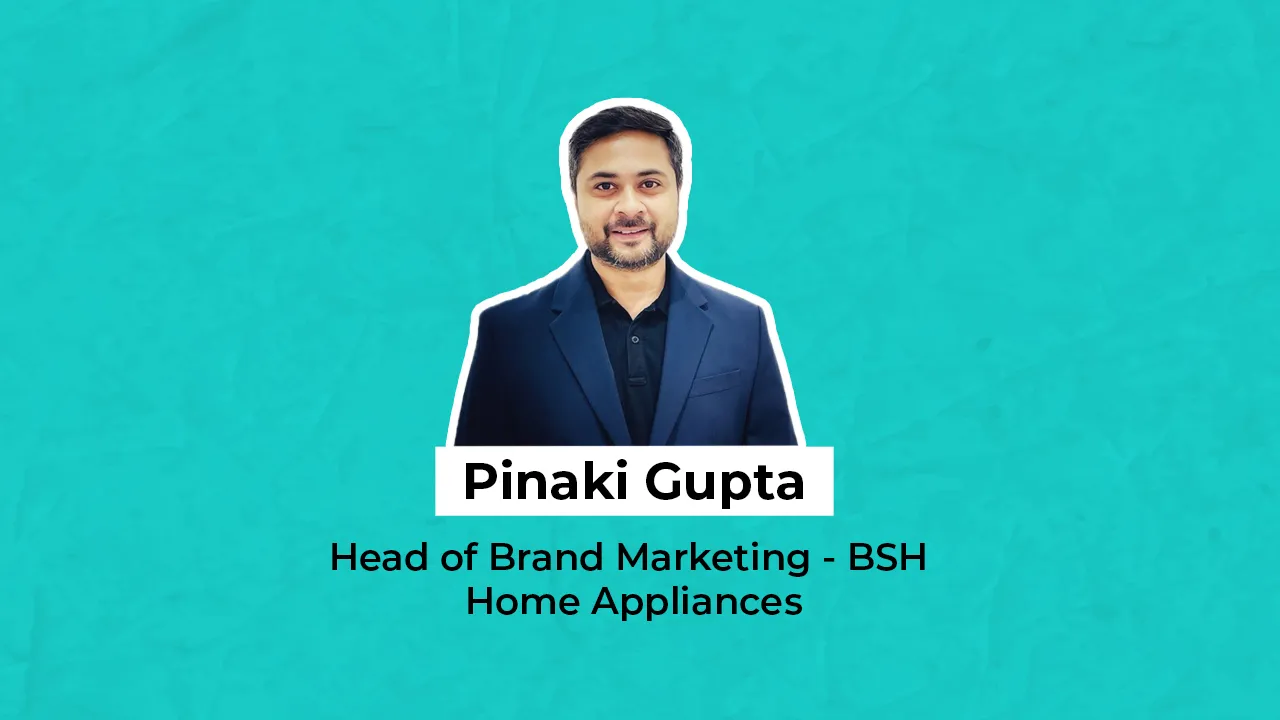 BSH Home Appliances India appoints Pinaki Gupta as the Head of Brand Marketing