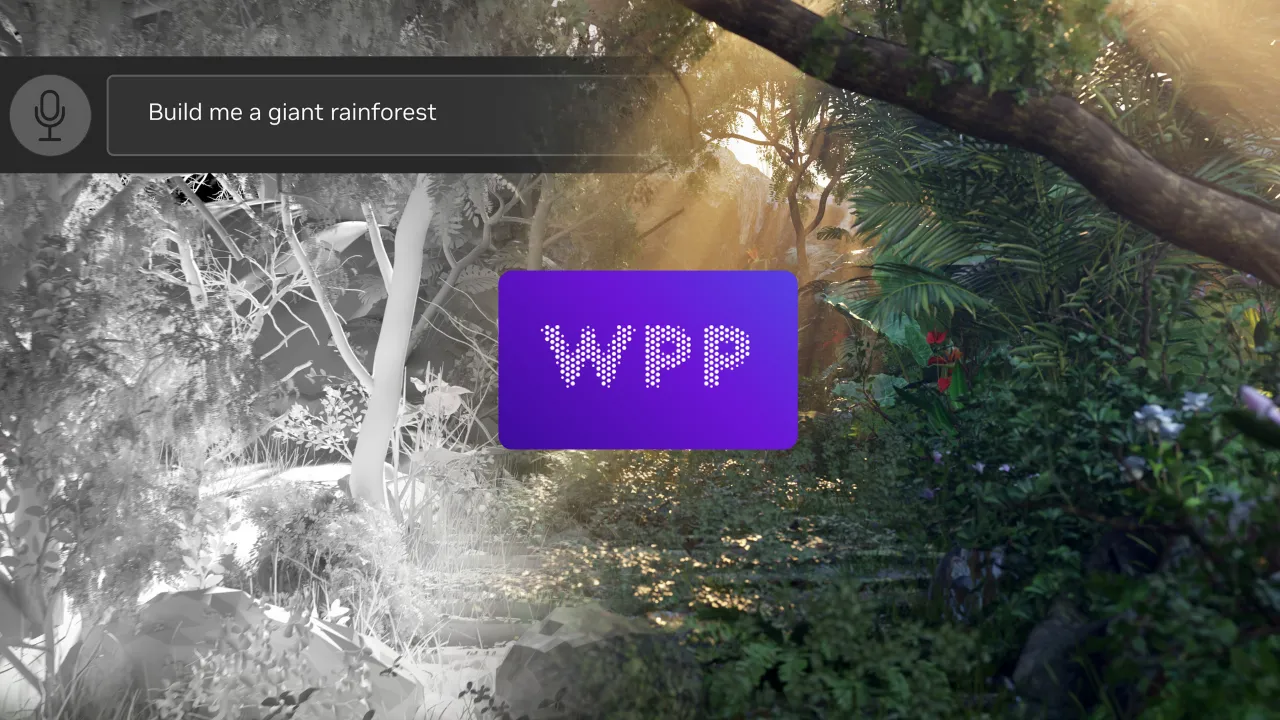 WPP to create generative 3D worlds 