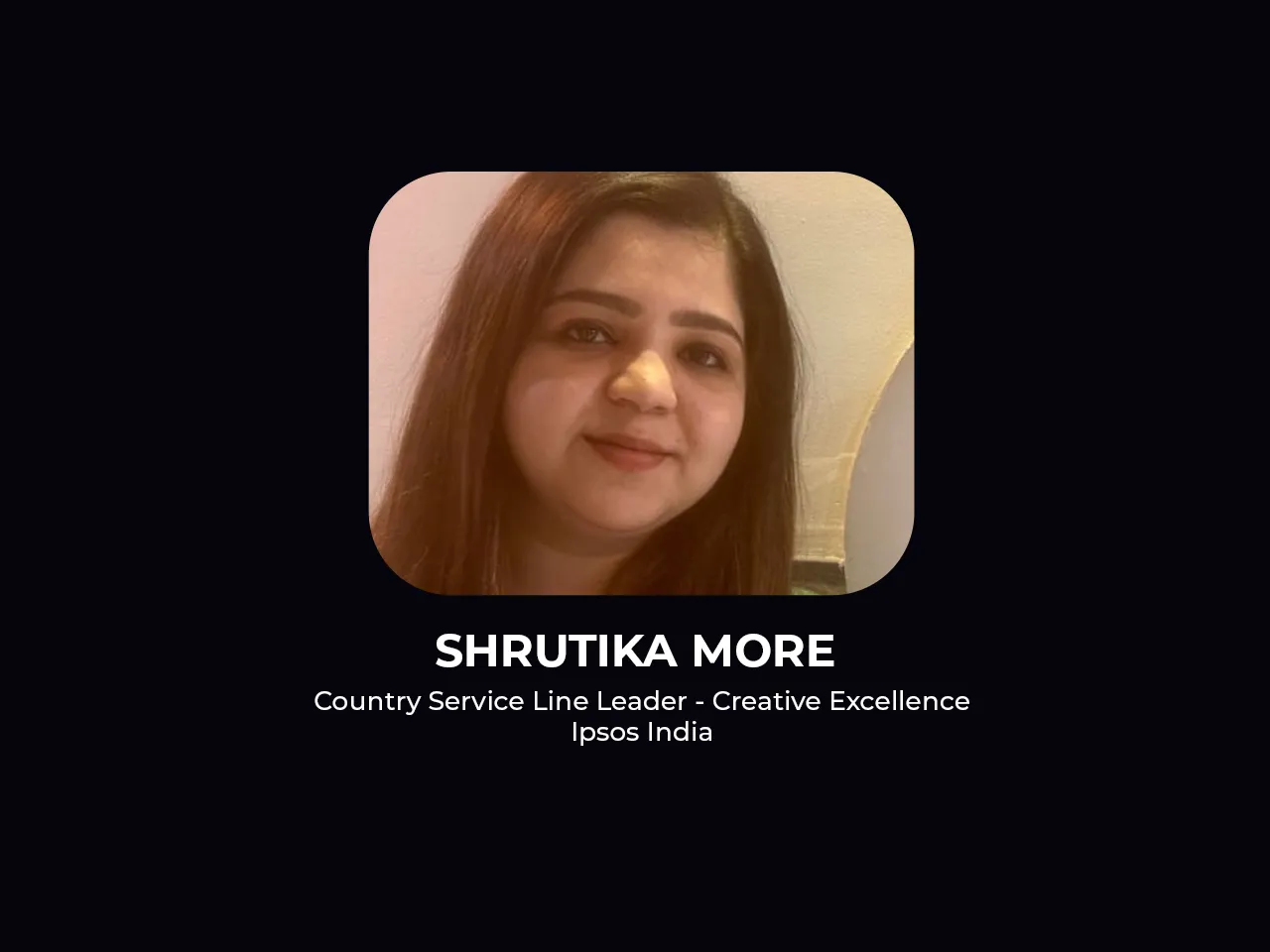 Ipsos India hires Shrutika More to lead Creative Excellence vertical