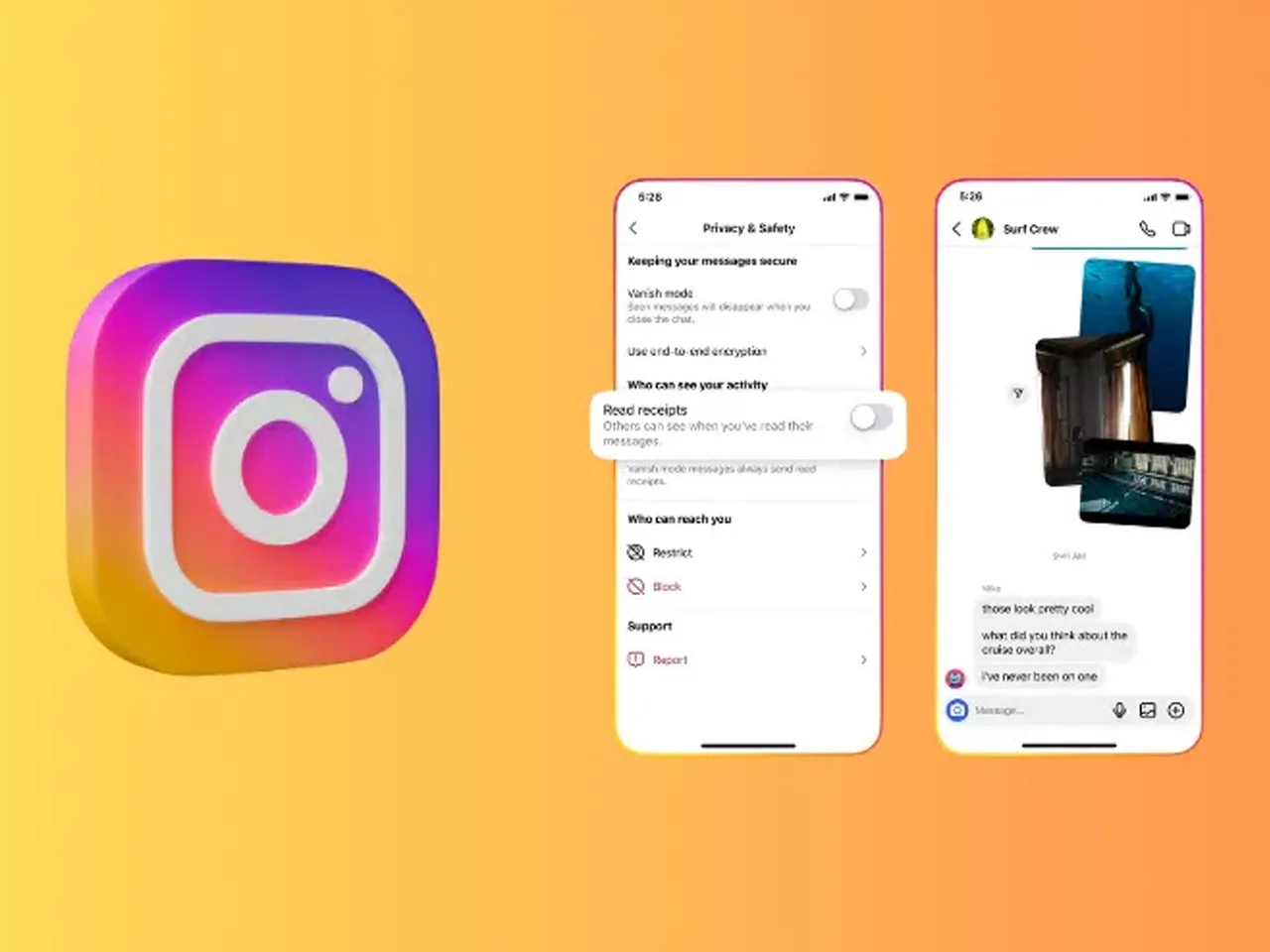 Instagram users can now disable read receipts in DMs