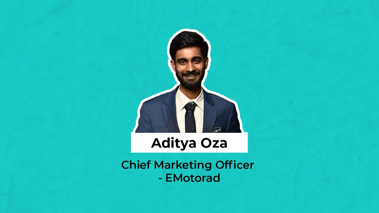 Our goal is to spread awareness: EMotorad’s Aditya Oza on the brand’s marketing strategy
