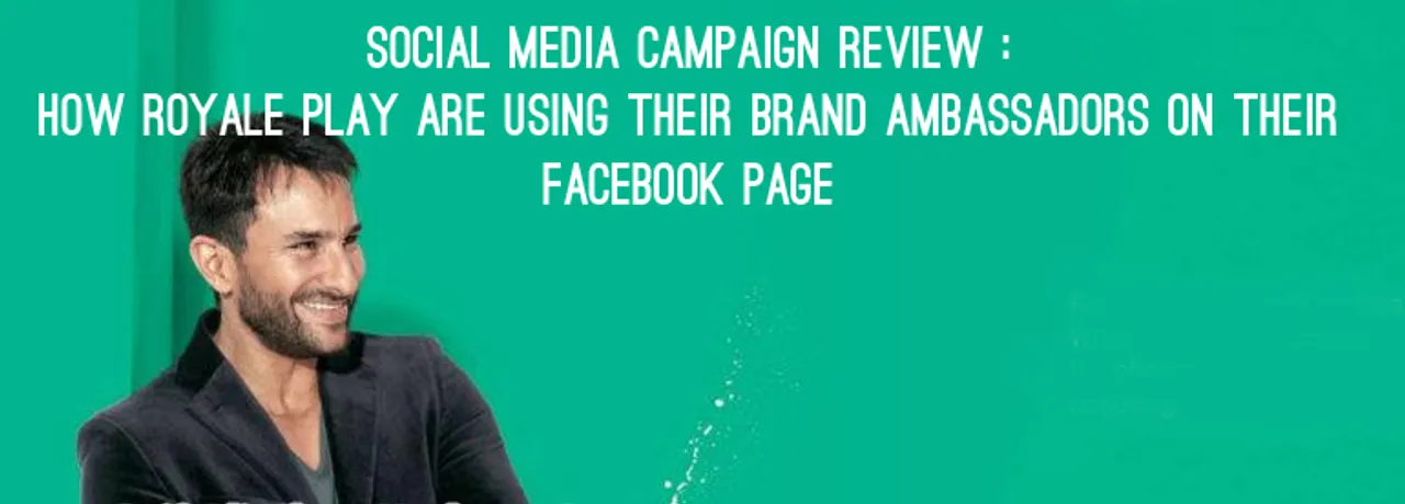 Social Media Campaign Review: How Royale Play is Leveraging Its Ambassador Saif Ali Khan on Social Media