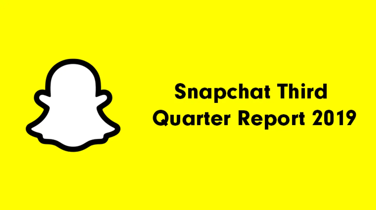 Snapchat Third Quarter Report 2019