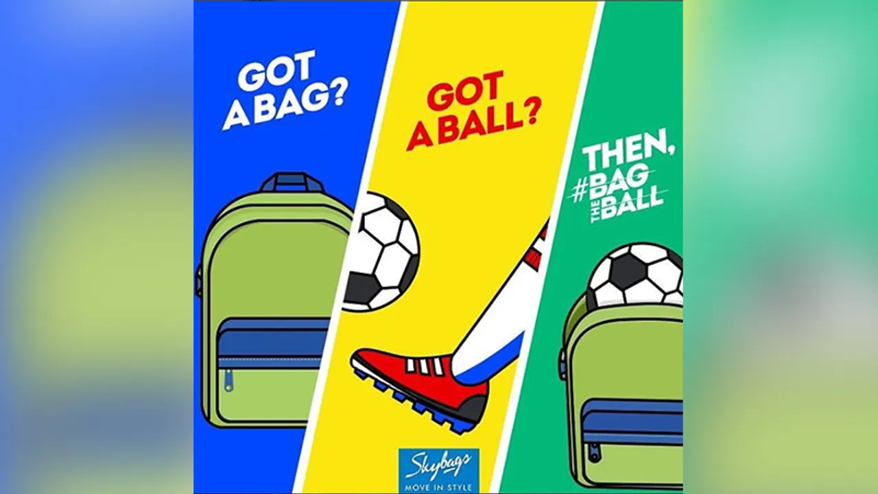 Skybags hops on the FIFA fervor with a star studded campaign