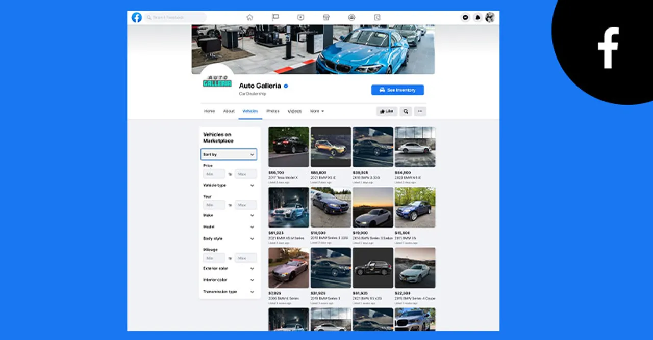 Facebook launches new features for Auto Dealers