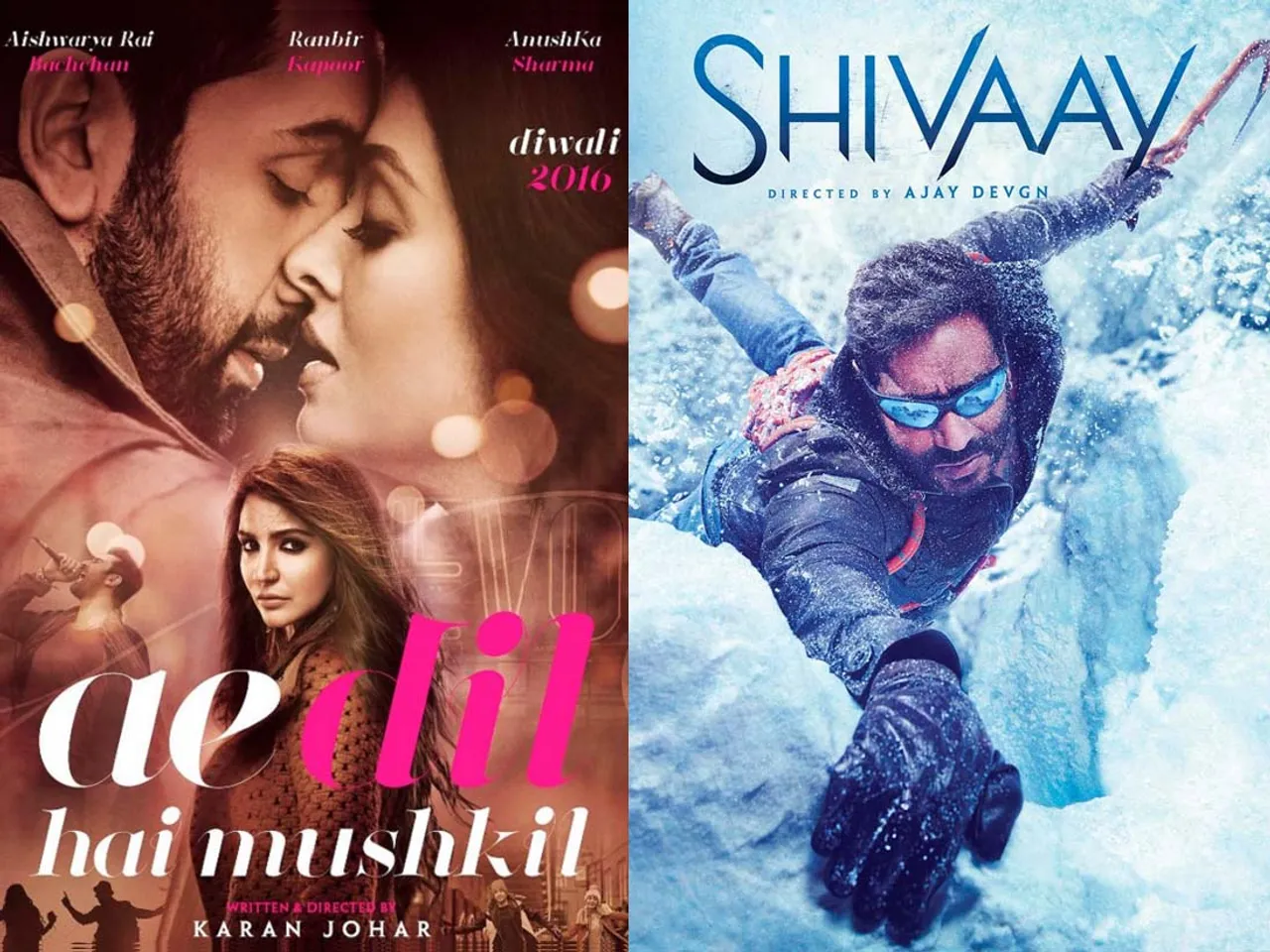 Ae Dil Hai Mushkil v/s Shivaay