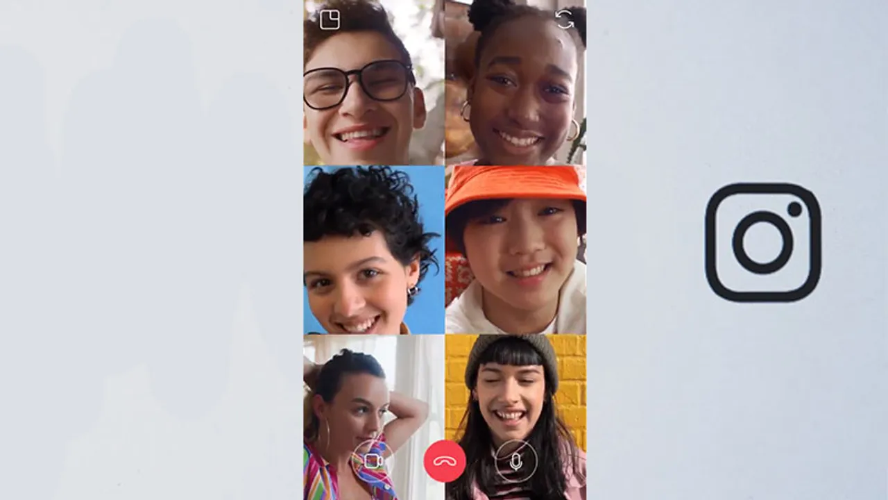 Instagram now lets you video chat with upto 6 people