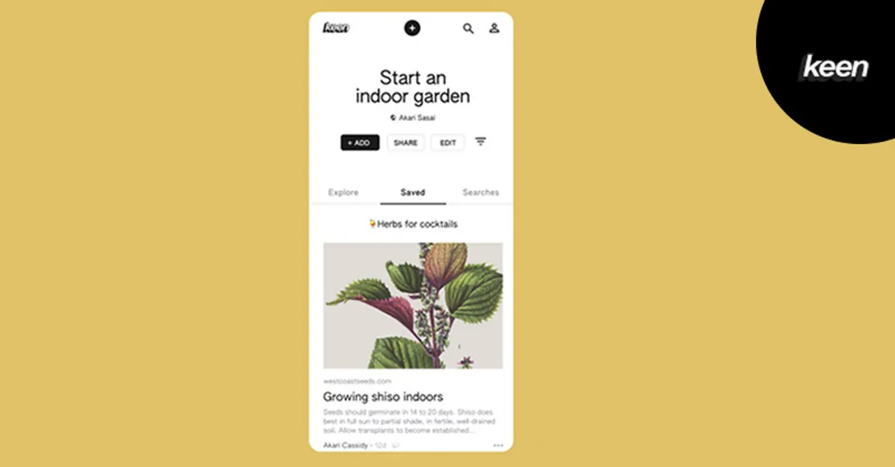 Google launches new Pinterest-like experimental app, Keen