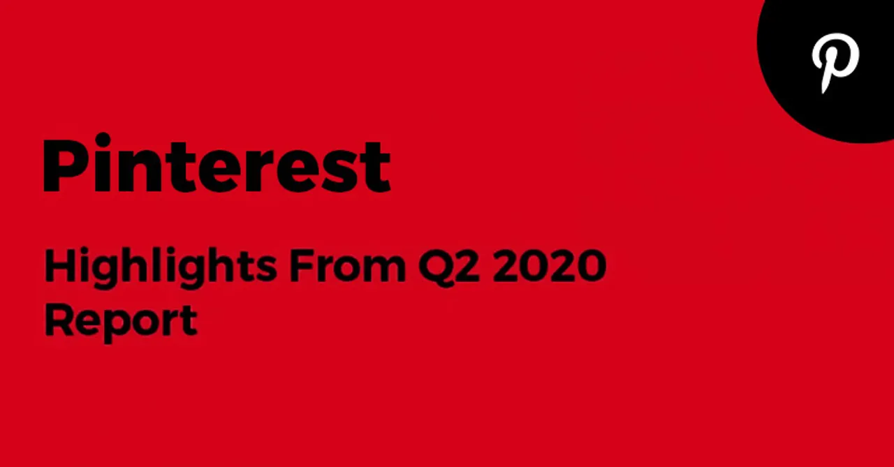 Pinterest Q2 2020