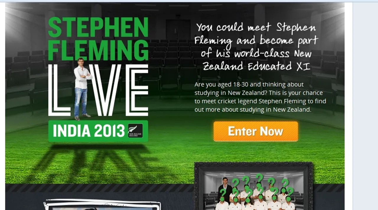 Social Media Campaign Review: Education New Zealand “Stephen Fleming Live” Competition