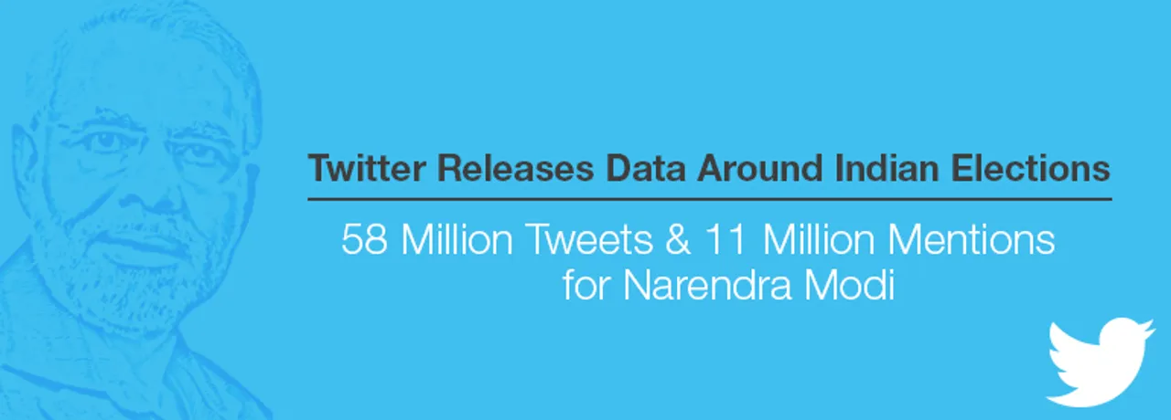 Twitter Releases Data Around Indian Elections - 58 Million Tweets & 11 Million Mentions for Modi