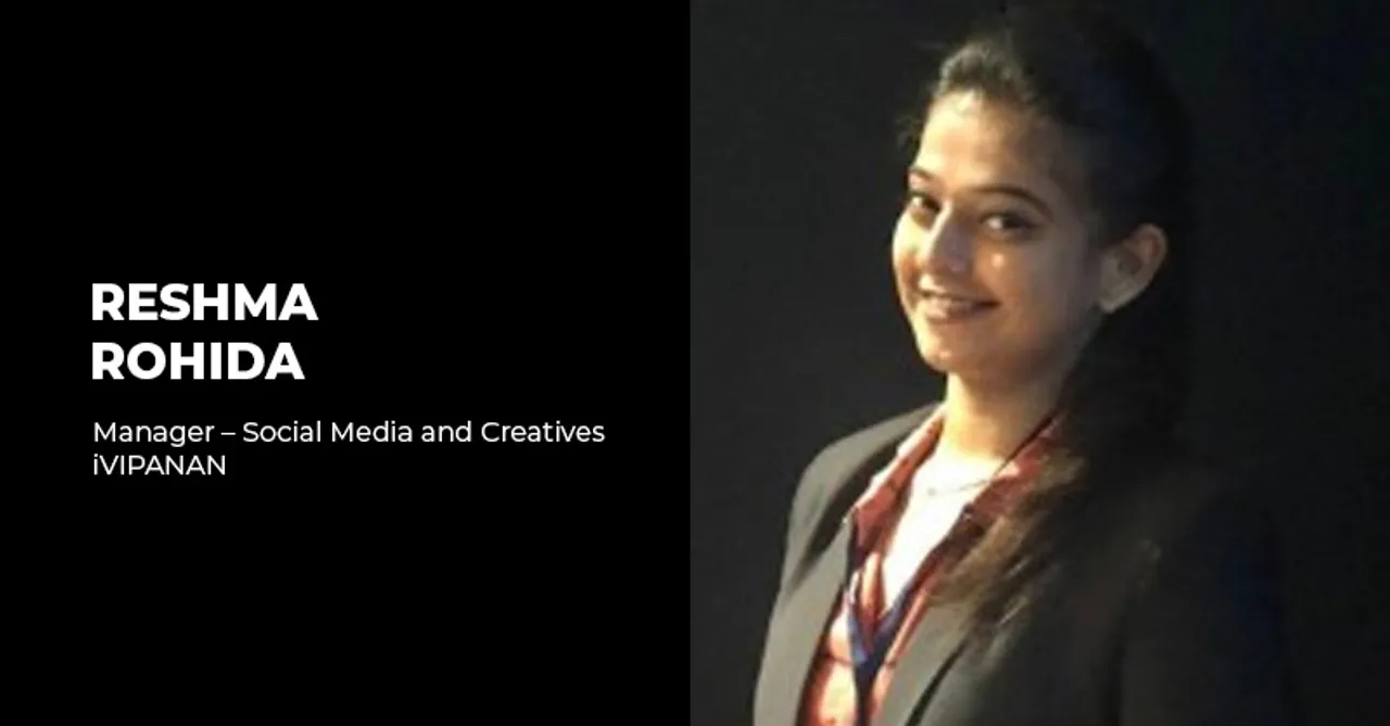 iVIPANAN elevates Reshma Rohida to Manager – Social Media & Creatives