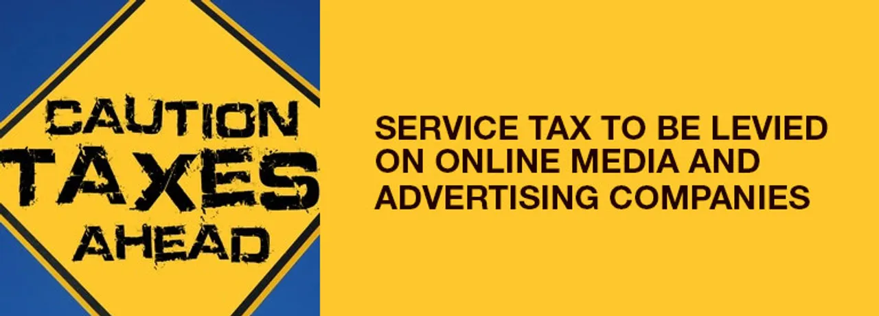 Service Tax Levied On Online Media