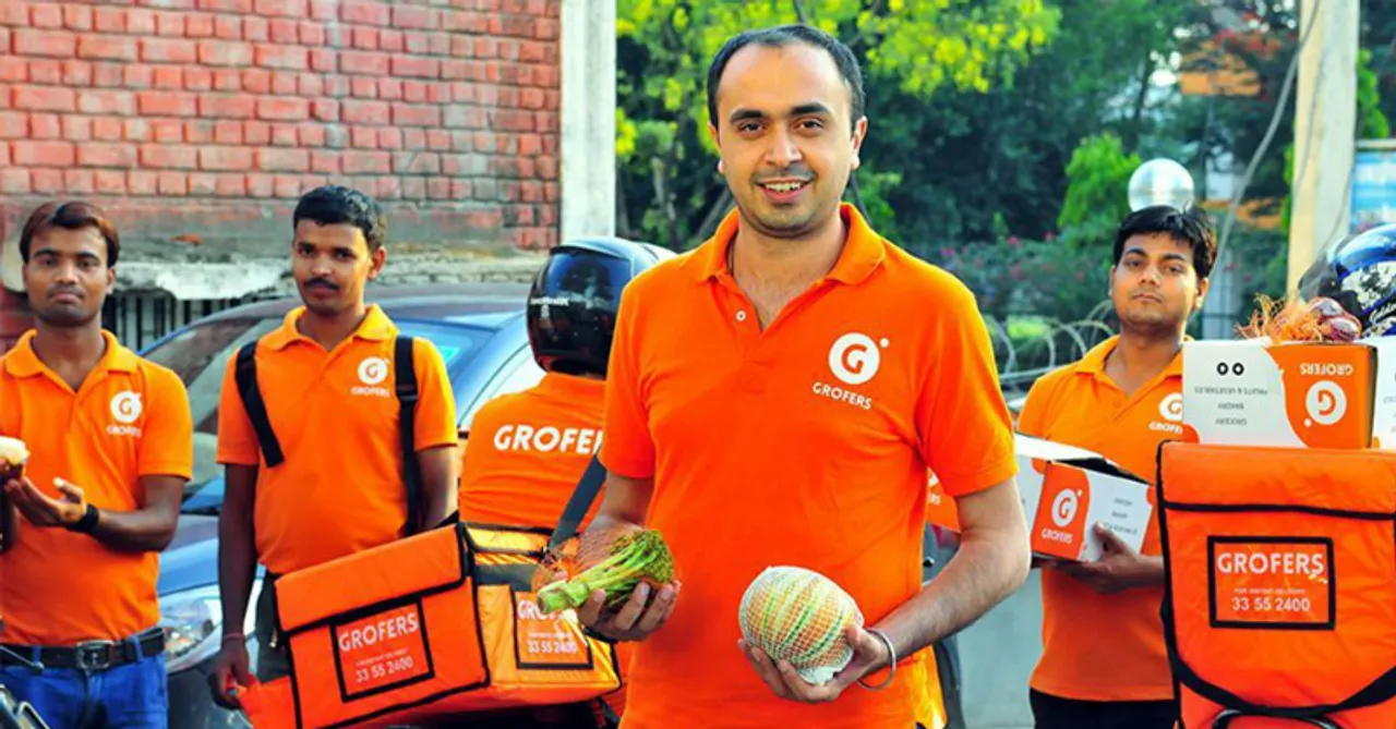Grofers delivery