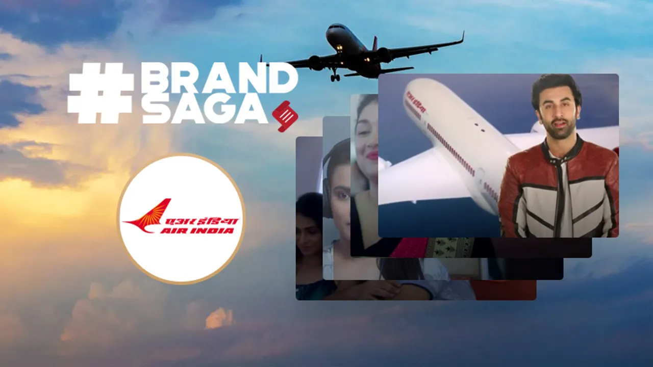 Air India advertising journey