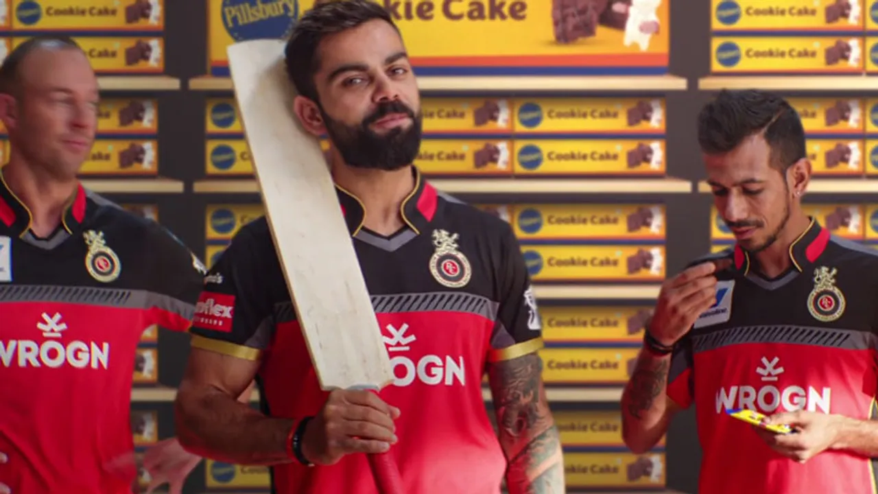 #IPLSpot: Pillsbury Cookie Cake gives 3992 Indian cities #FanBanneKaBahana