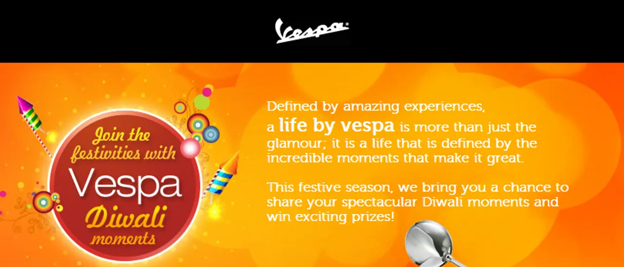 Social Media Campaign Review: Vespa India Gets into the Festive Spirit, this Diwali