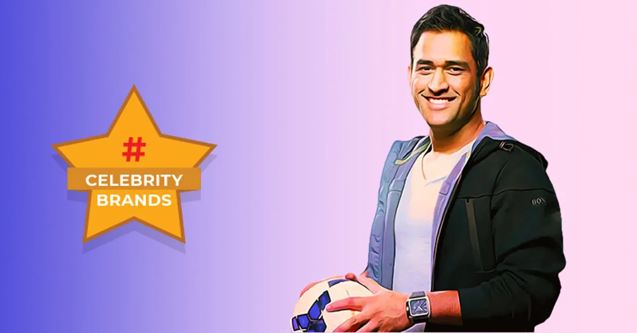 Mahendra Singh Dhoni social media celebrity brand