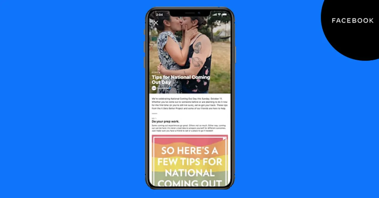 Facebook launches new features to support LGBTQIA+ Community