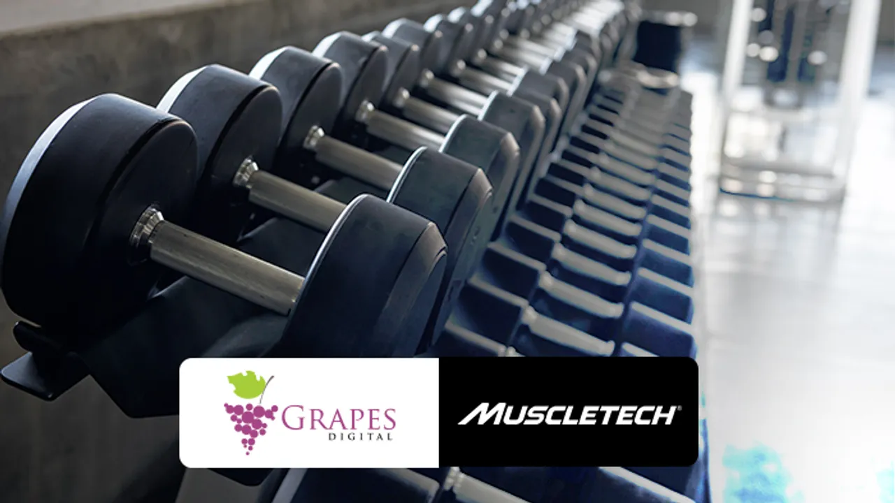 Grapes Digital wins the digital media mandate of MuscleTech, in India