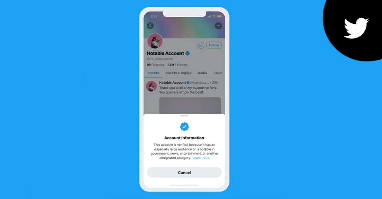 Twitter announces new policy for obtaining verified badges
