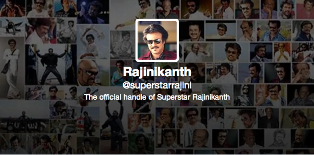 Superstar Rajinikanth joins Twitter as @SuperStarRajini