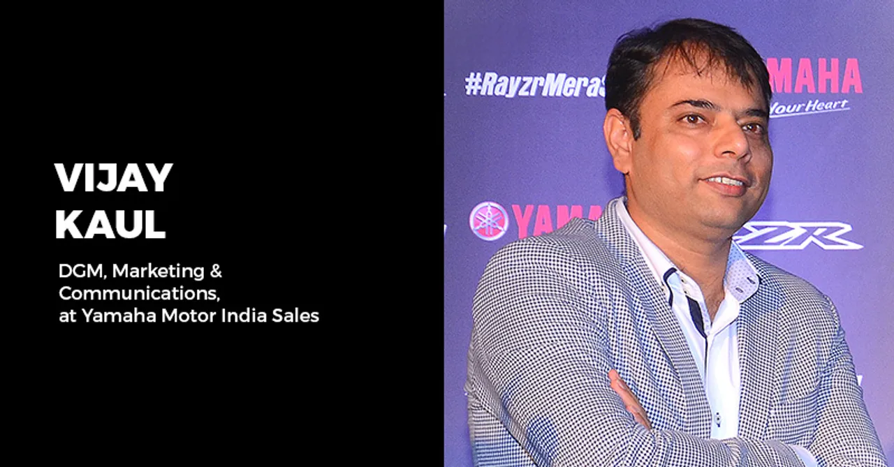 Interview: We never believed in moment marketing; always tried to be relevant to our TG, says Vijay Kaul, Yamaha India