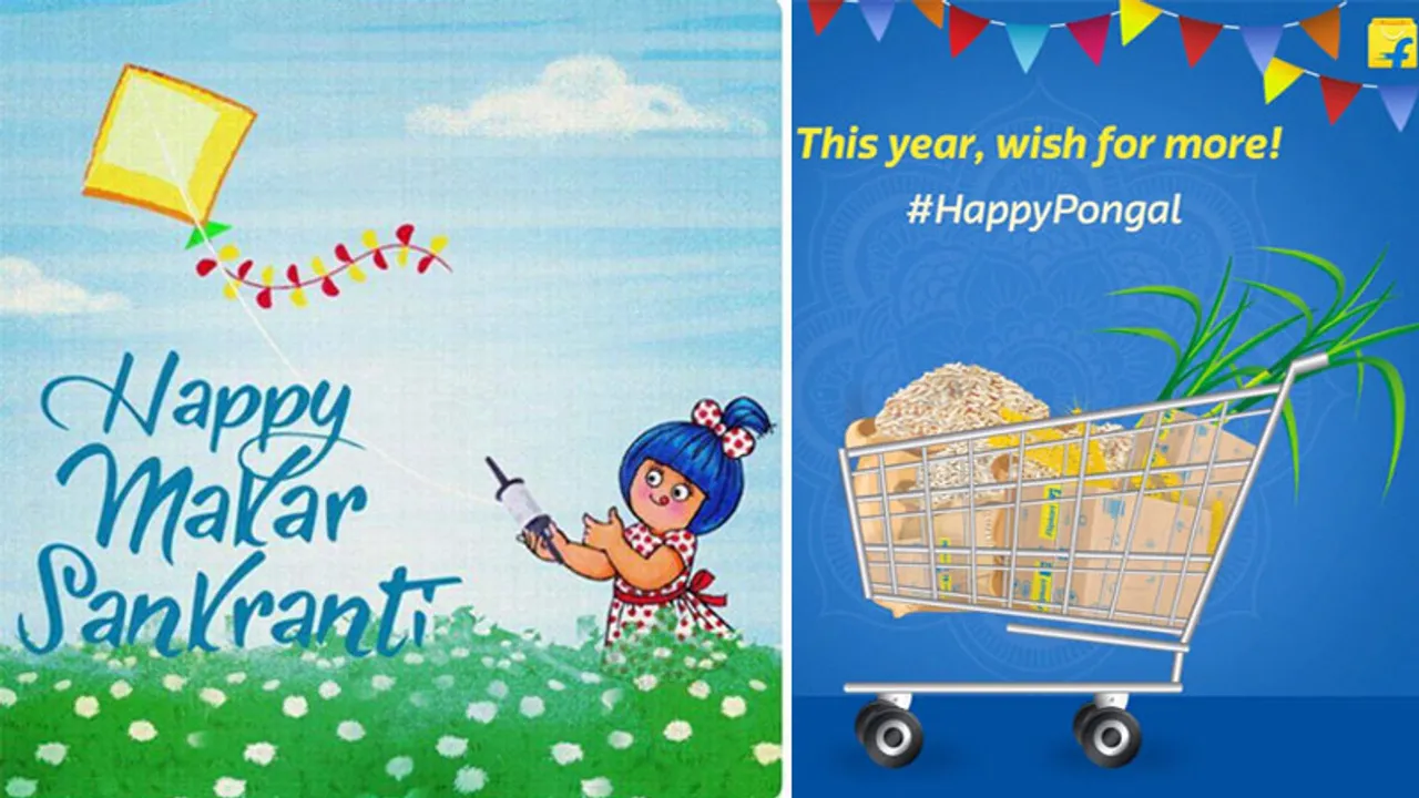 Brands celebrate Makar Sankranti with colourful messages
