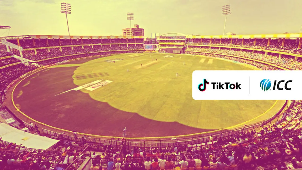 TikTok ICC Cricket World Cup Partnership