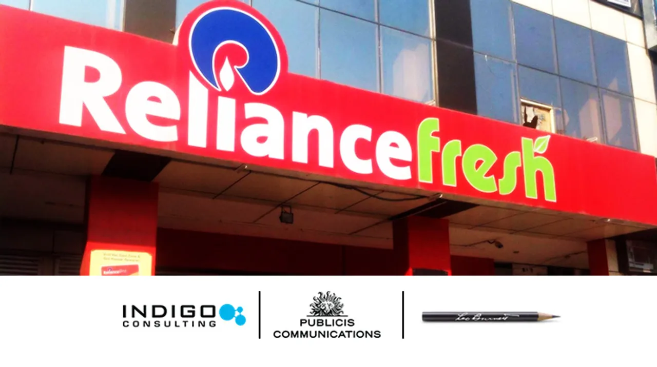 Reliance Fresh ropes in agencies