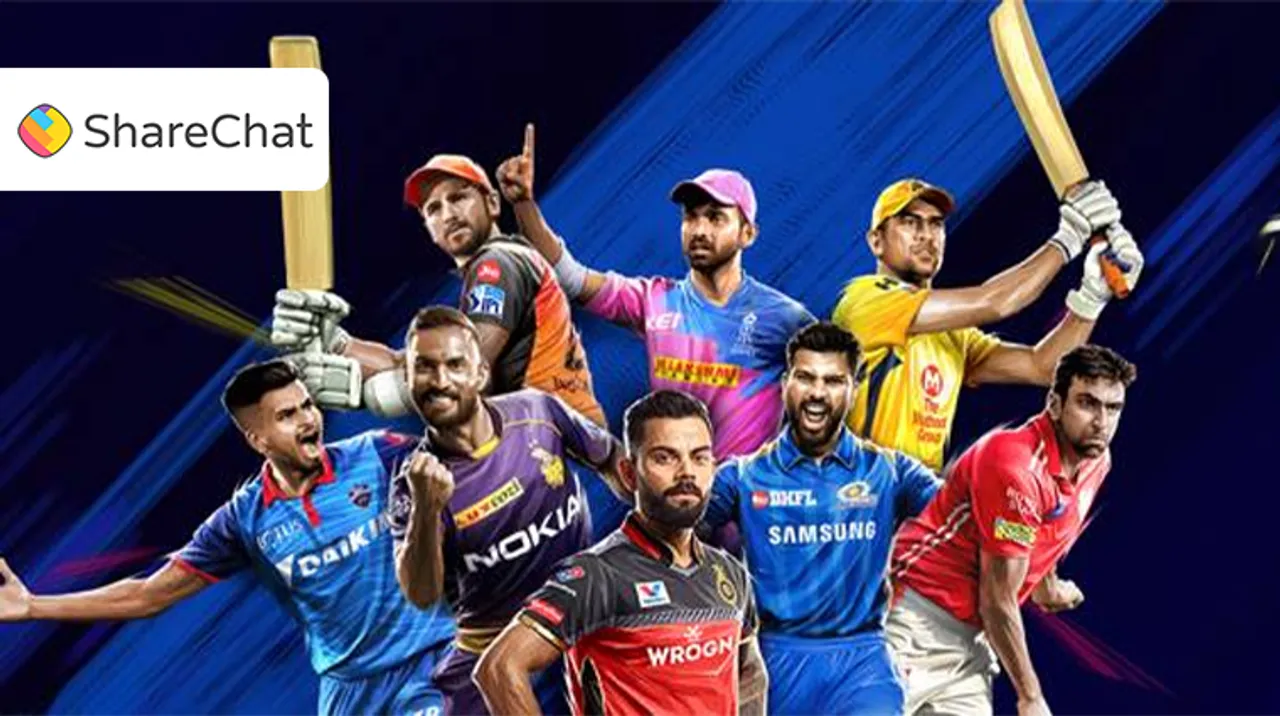 ShareChat launches cricket-special brand integration for IPL