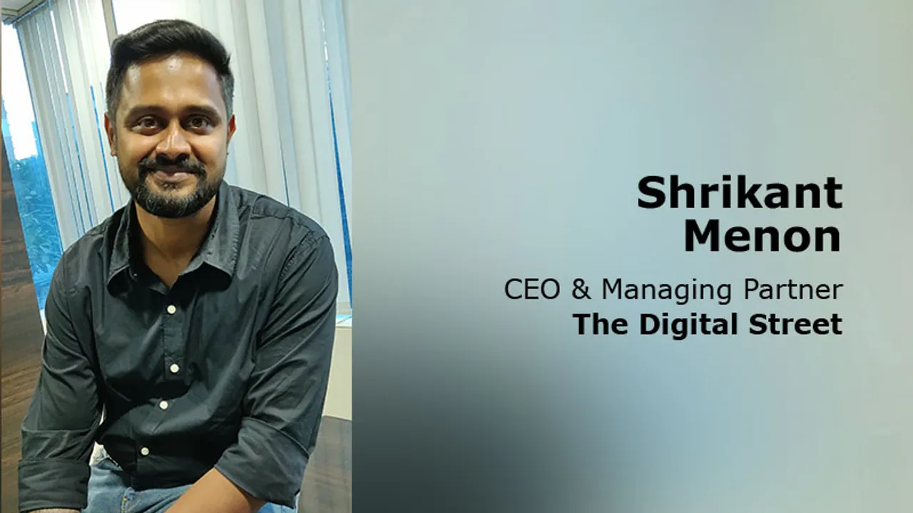 The Social Street appoints Shrikant Menon as CEO & Managing Partner, The Digital Street