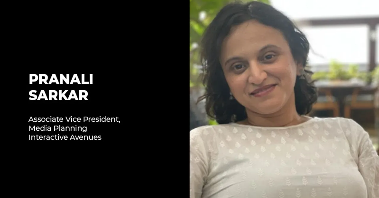 Interactive Avenues appoints Pranali Sarkar as Associate Vice President, Media Planning