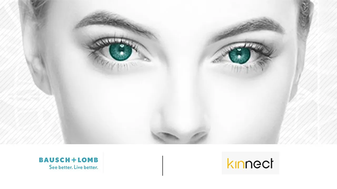 Kinnect bags digital media mandate for Bausch + Lomb