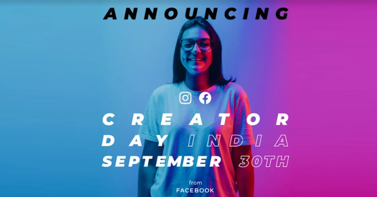 Instagram and Facebook led Creator Day India to be held on September 30